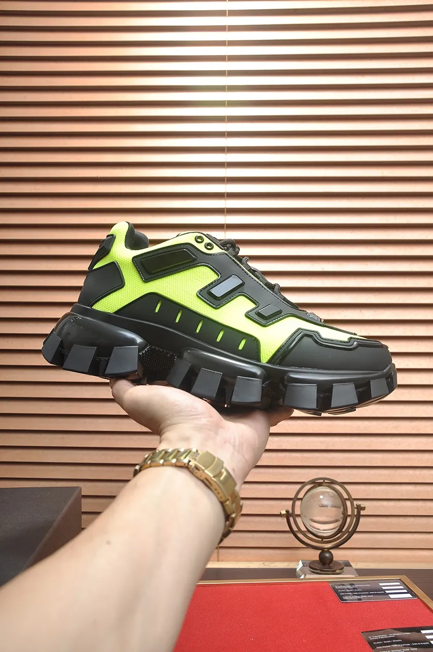 Men's shoes 💰620💶[PRADA] Top original items, new seasonal styles, high quality original items, top original breathable fabric + imported glue, imported stretch fabric inside with original cowhide foot pads, original air cushion outsole! Quality guaranteed! Code 38-45 (45 customized)